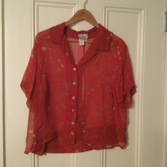 Coldwater Creek 100% Silk Two Piece Dress and Cover Set - Picture 7 of 10